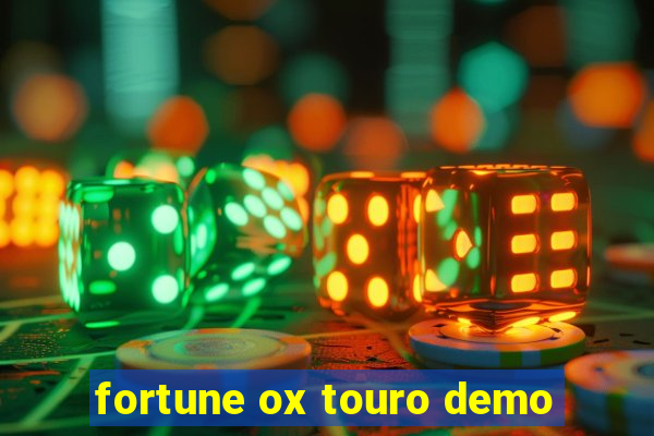 fortune ox touro demo