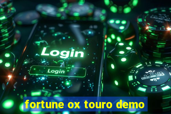 fortune ox touro demo