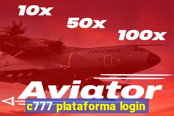 c777 plataforma login