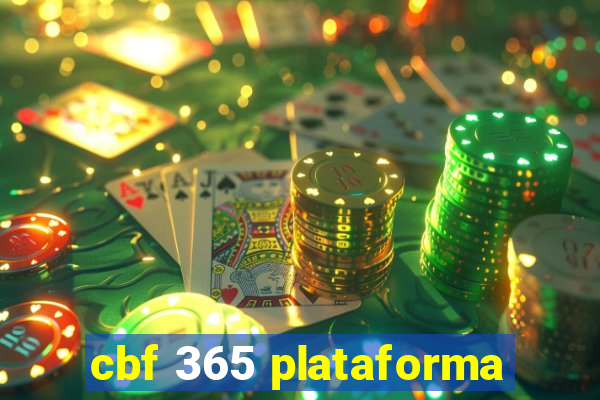 cbf 365 plataforma