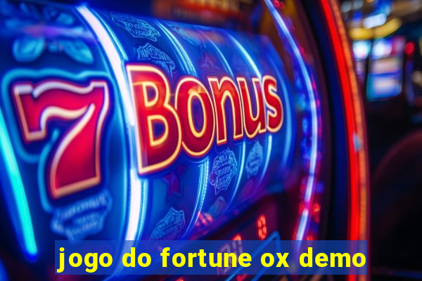 jogo do fortune ox demo