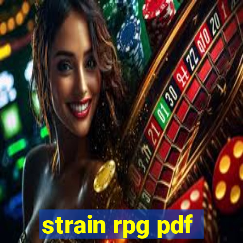 strain rpg pdf