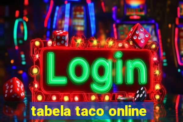 tabela taco online