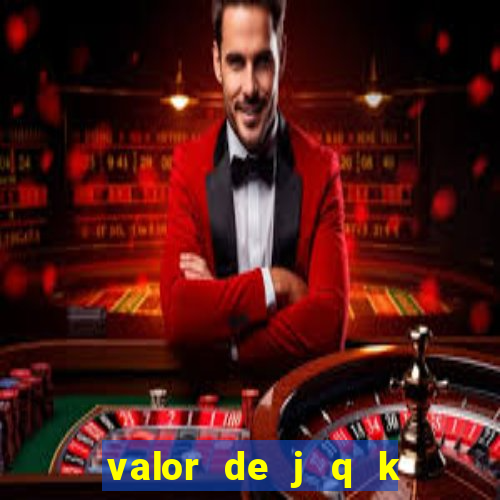 valor de j q k en blackjack