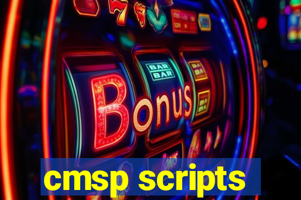 cmsp scripts