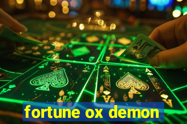 fortune ox demon