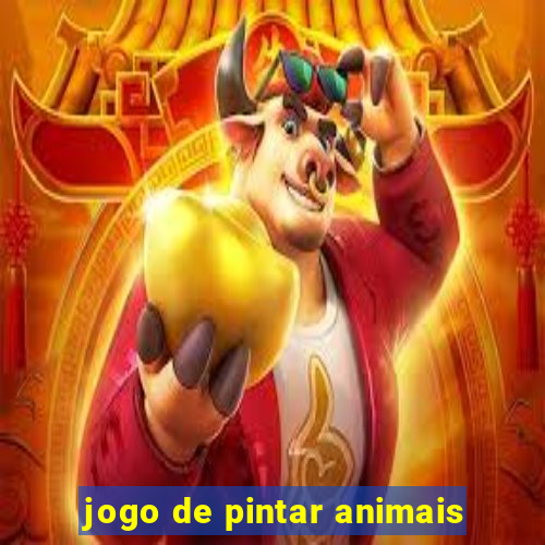 jogo de pintar animais