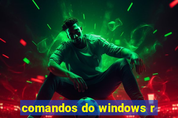 comandos do windows r