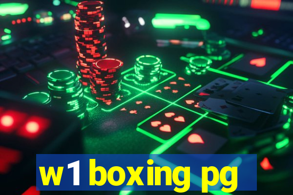 w1 boxing pg