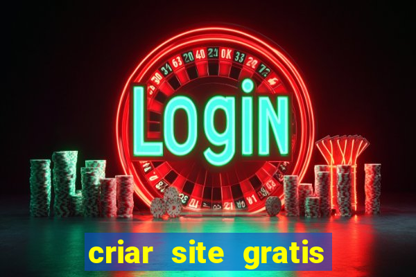 criar site gratis de jogos