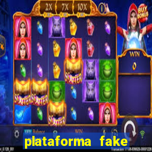 plataforma fake para jogar