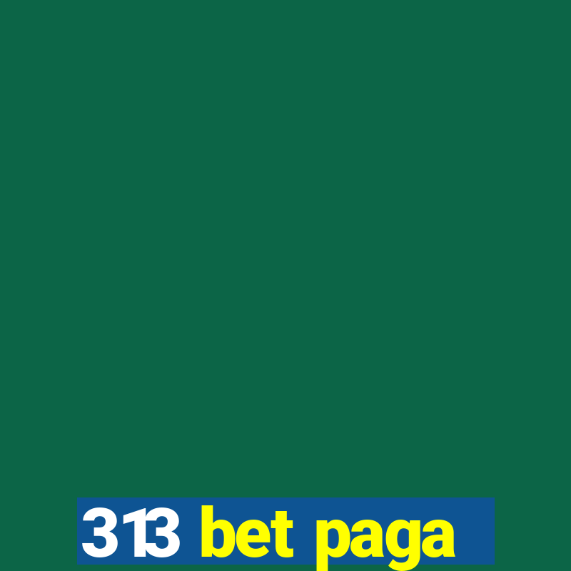 313 bet paga