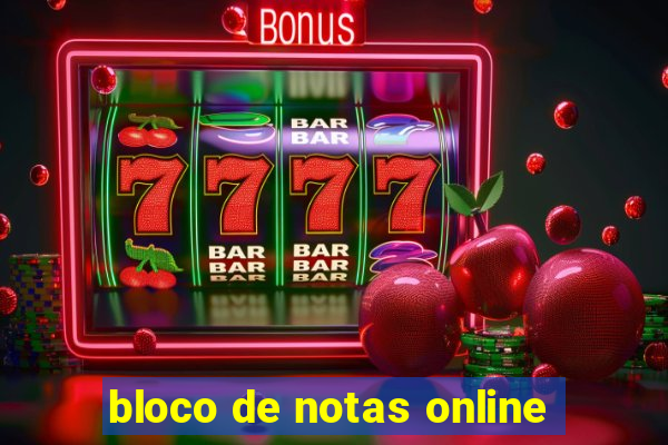 bloco de notas online