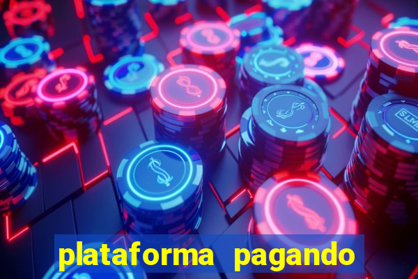 plataforma pagando no cadastro