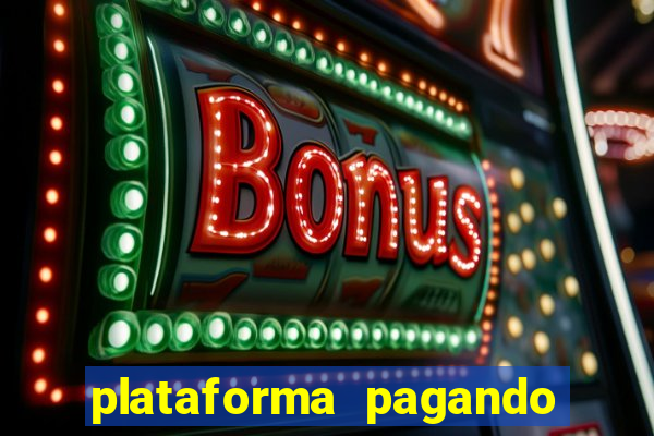 plataforma pagando no cadastro