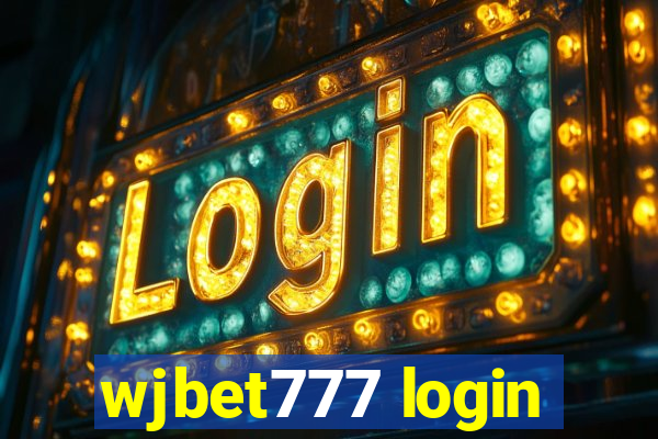 wjbet777 login