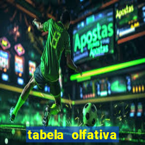 tabela olfativa amei cosméticos