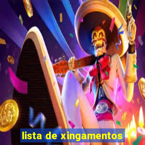 lista de xingamentos