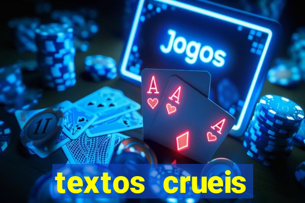 textos crueis demais para serem lidos rapidamente pdf