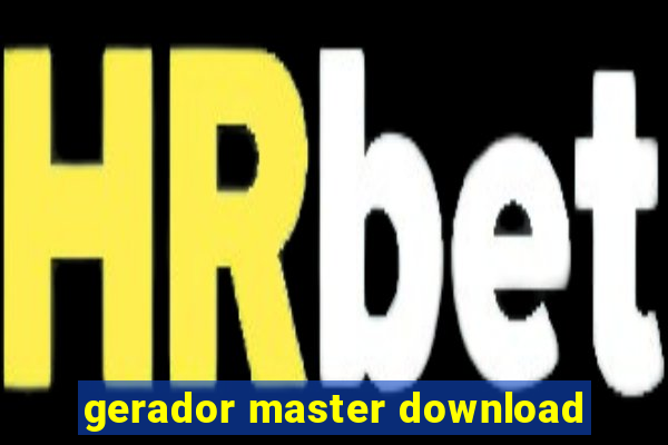 gerador master download