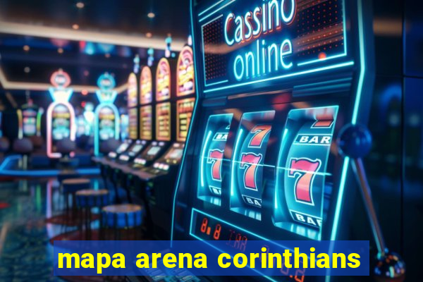 mapa arena corinthians