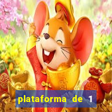 plataforma de 1 real fortune tiger