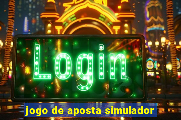 jogo de aposta simulador