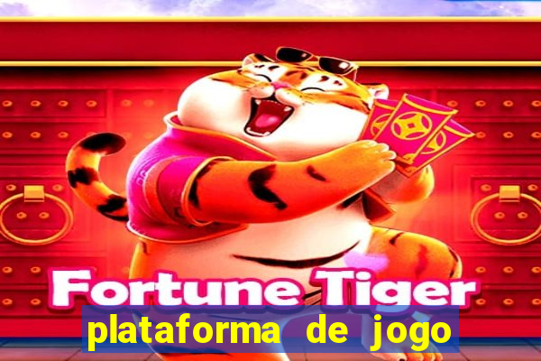 plataforma de jogo nova pagando