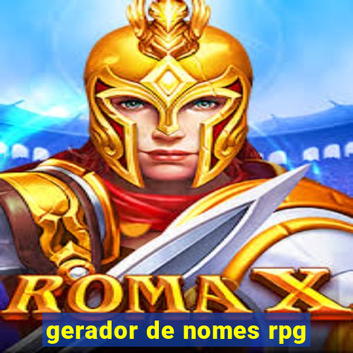 gerador de nomes rpg