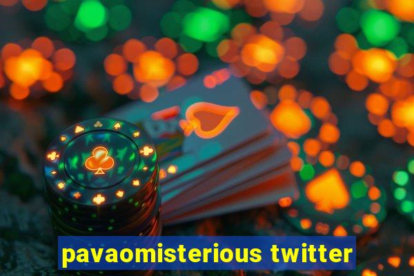 pavaomisterious twitter