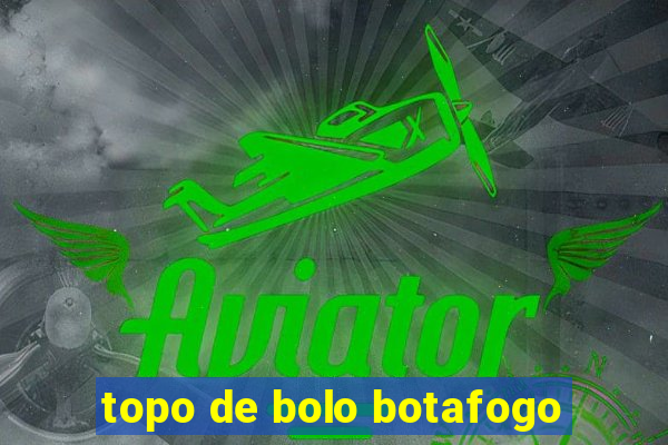 topo de bolo botafogo