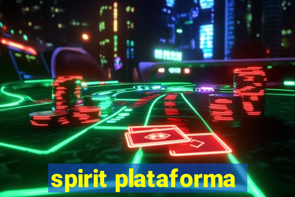 spirit plataforma