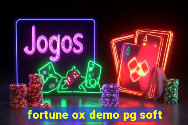 fortune ox demo pg soft