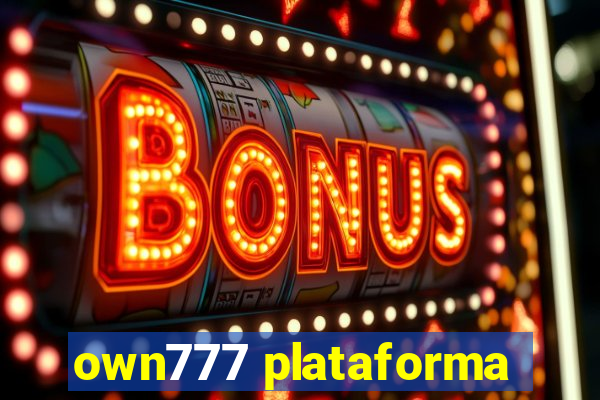 own777 plataforma