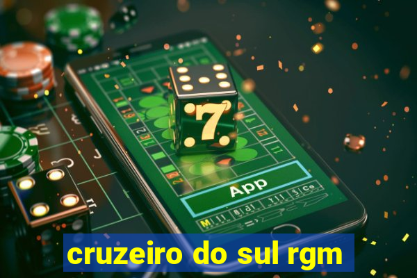 cruzeiro do sul rgm