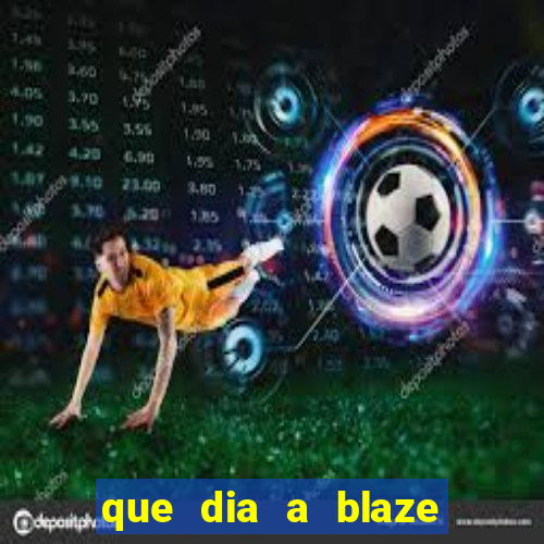 que dia a blaze paga o cashback