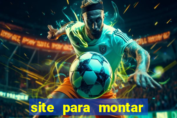 site para montar time de futebol