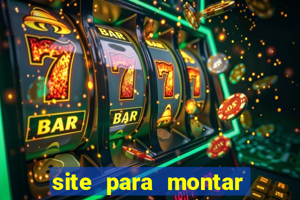 site para montar time de futebol