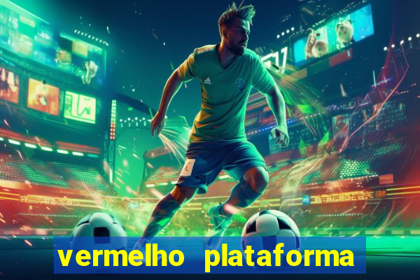 vermelho plataforma de jogos