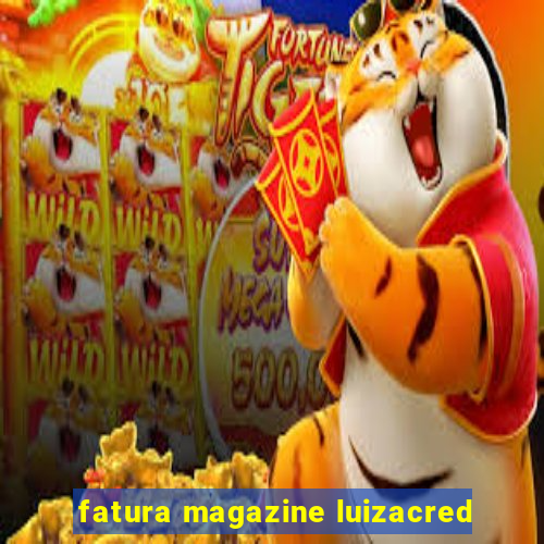 fatura magazine luizacred