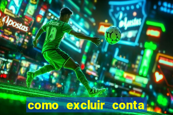 como excluir conta na sportingbet