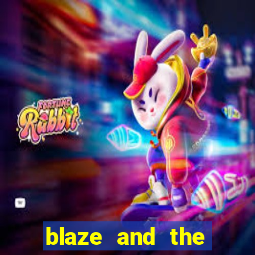 blaze and the monster machines logo font