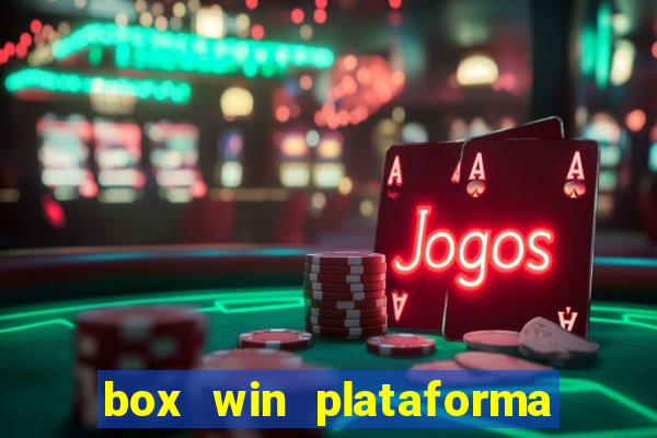 box win plataforma de jogos