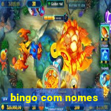 bingo com nomes