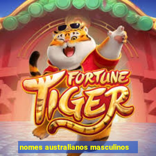 nomes australianos masculinos