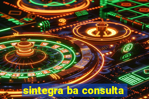 sintegra ba consulta