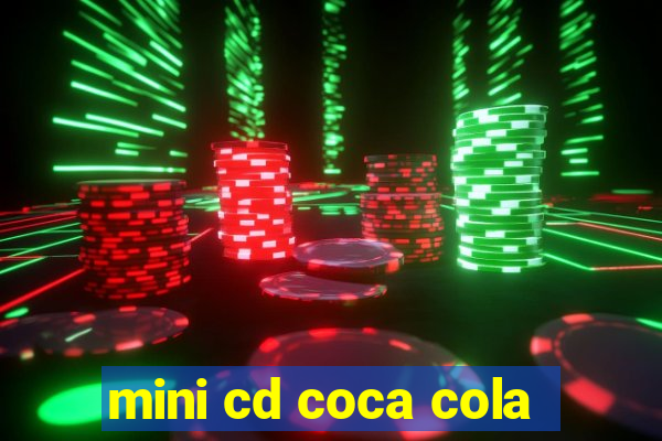 mini cd coca cola