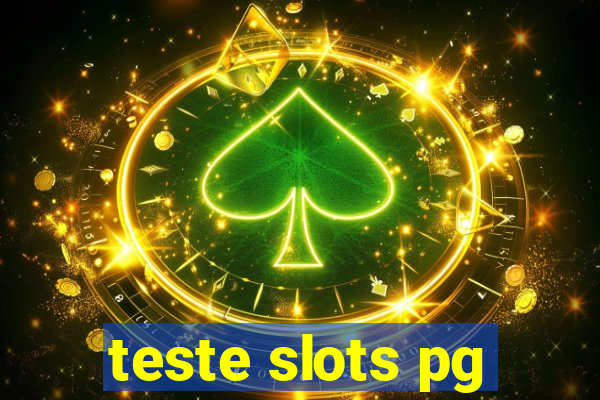 teste slots pg