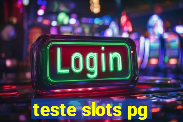 teste slots pg