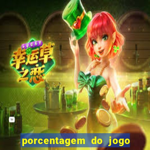 porcentagem do jogo fortune tiger